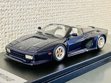 Rare 1/43 BBR Koenig Testarossa Spider Bleu Ferrari Inspection EIDORON Make Up