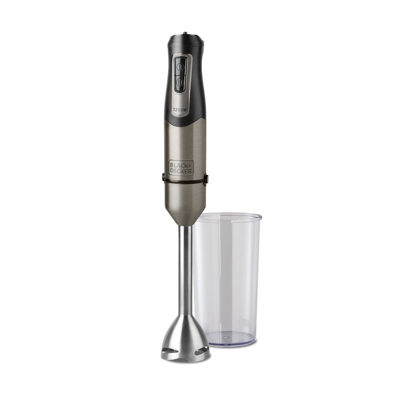 Mixer Immersione 1200W Acciaio Inox | Design Minimal e Alta Velocità