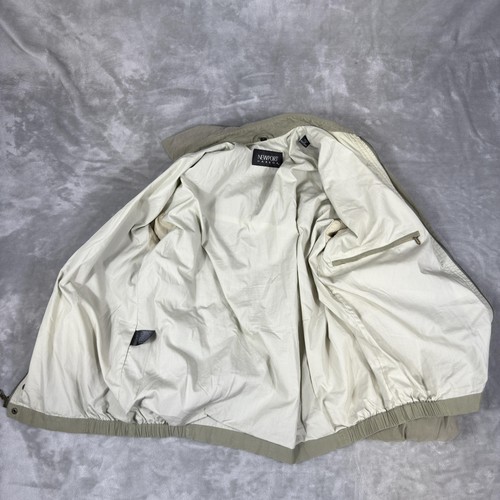 Newport Harbor Jacket Mens Medium Lightweight Microfiber Lined Zip Portugal - Picture 5 of 8