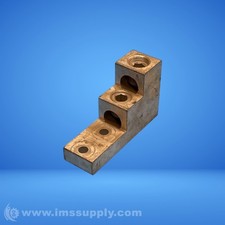 ILSCO PB2-600 Aluminum Panelboard Lug, 2 Holes, 3/8in Bolt Size USIP