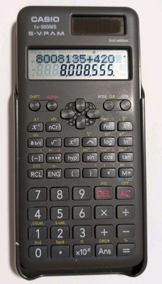 Casio FX-300MS Plus 2nd Edition Scientific Calculator Mathematics Algebra 