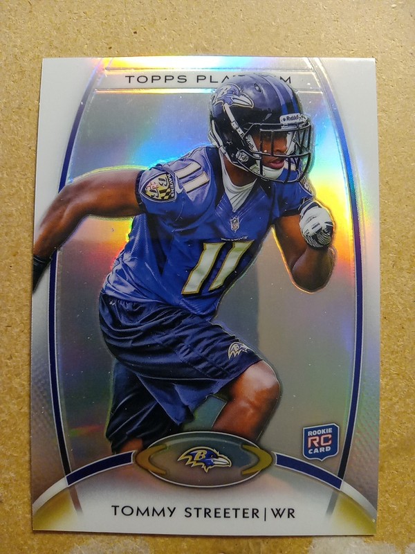 2012 Topps Platinum Tommy Streeter RC #149