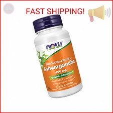 Organic Ashwagandha Extract Capsules 450mg for Stress Relief