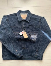 STUDIO D’ARTISAN TWIN INDIGO Sō-ai Kase-zome Denim Jacket One washed
