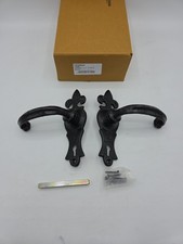 Ornate Black Latch Internal Door Handle Howdens Joinery Co Key Hole - DFU0929  