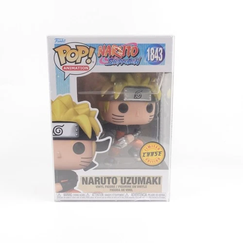 Funko Pop Naruto Uzumaki w Shuriken #1843 Chase w Protector