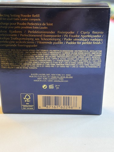 Estee Lauder Perfecting GWX1 Pressed Powder 01 Translucent 0.1oz Refill NIB .1oz - Picture 4 of 4