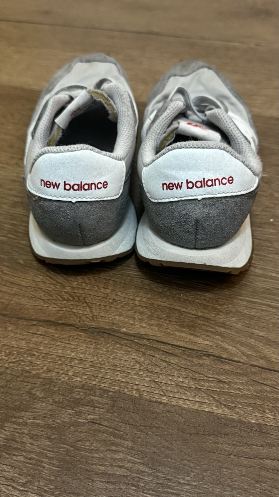 New Balance 237 Shoes Sneakers kids Size 2 Gray Casual thumbnail 3
