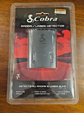 NEW SEALED Cobra RADAR/LASER DETECTOR SSR 50 Detects ALL Radar Lasers