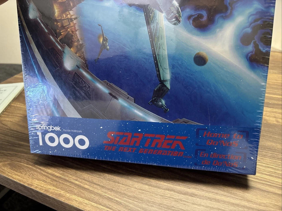 SPRINGBOK STAR TREK THE NEXT GENRATION 1000 PIECE JIGSAW PUZZLE - SEALED - Image 3 of 4