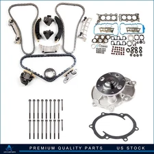 ✔For Suzuki XL-7 3.6L Head Gasket Bolts Set Timing Chain Kit w/Water Pump