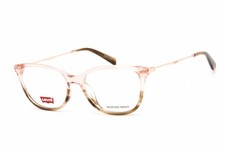 Levis LV 5021 01ZX 00 Pink Horn 51mm Eyeglasses New Authentic