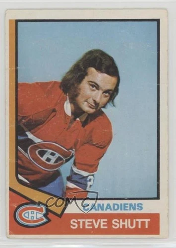 1974-75 O-Pee-Chee Steve Shutt #316 Rookie RC HOF