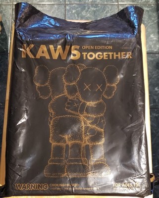 KAWS Together Vinyl Companion Figure Brown  (2018) - 100% Authentic