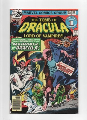TOMB OF DRACULA  #46  VF