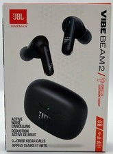 JBL Vibe Beam 2 True Wireless Noise Cancelling Earbuds - Black