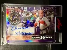 2026 Leaf Sports Heroes CHUCK NORRIS Grit Auto Autograph #d 3/8