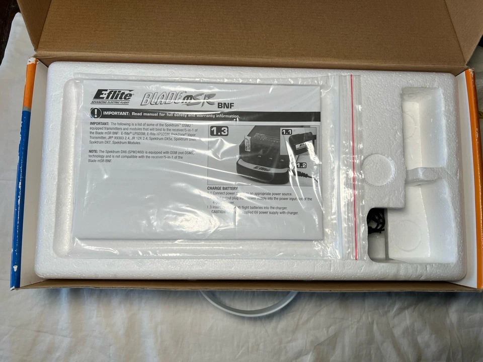 Blade MSR Eflite Helicopter BNF Radio Controlled ultra micro helicopter Works! - Image 3 of 4