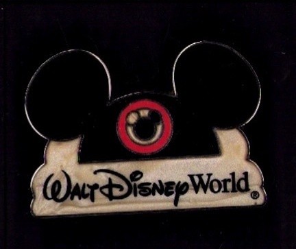 Disney BLACK MICKEY EARS HAT WALT DISNEY WORLD Pin
