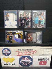 5 Card NBA  Auto Jersey Rc Rookie Prizm Lot