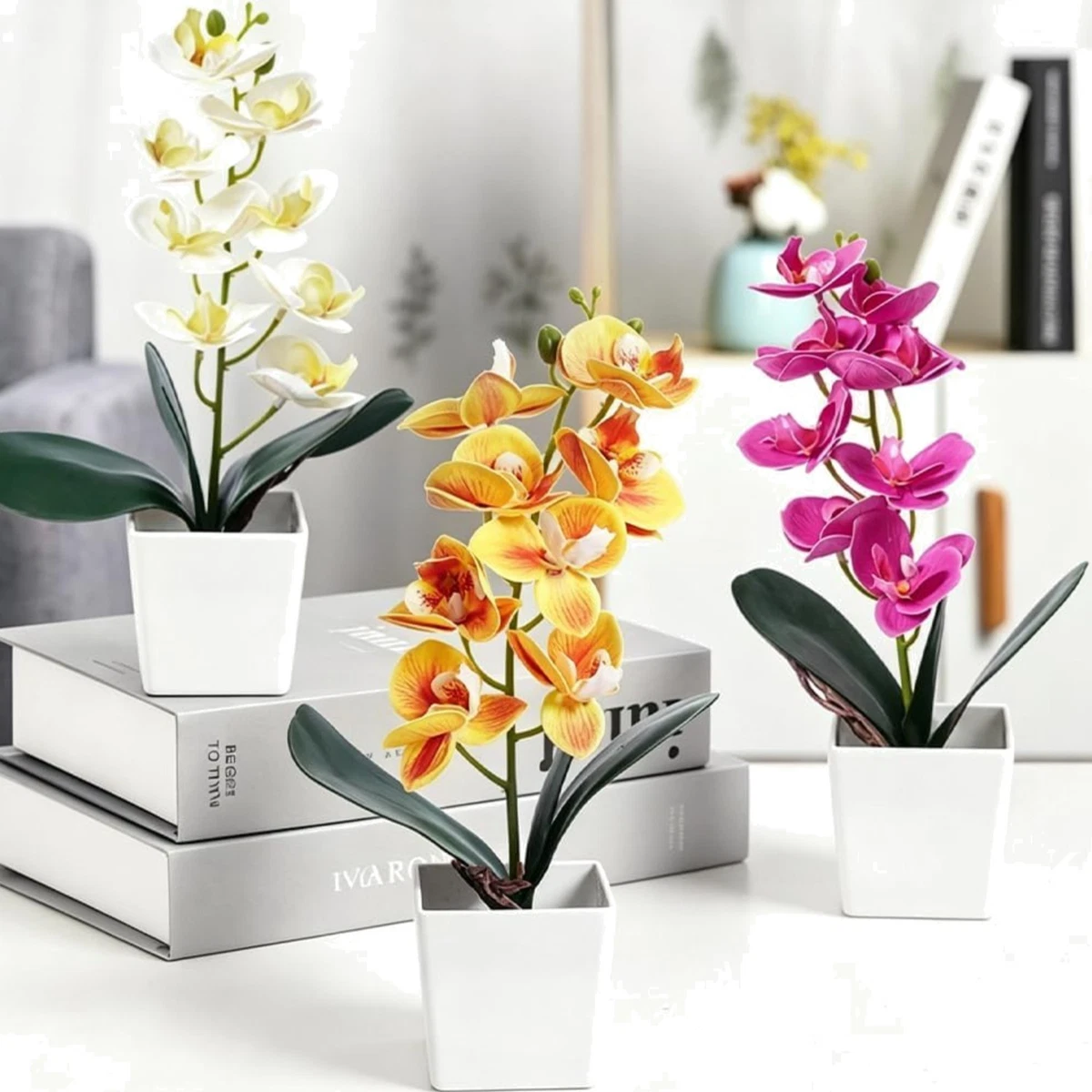 Knstliche Orchideen im Topf online kaufen | eBay.de