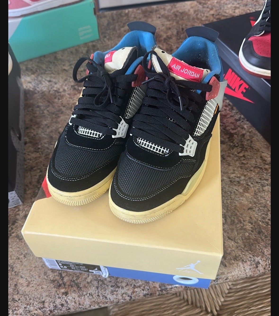 Retro Union 0ff Noir Sz 8M