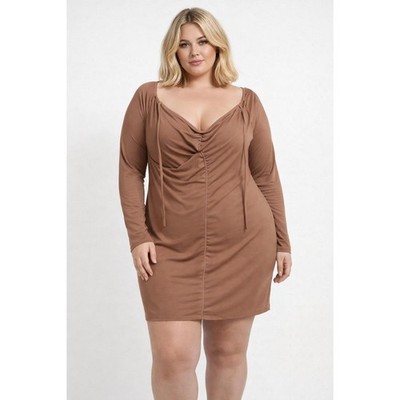 SKIMS Night Out Dress Sienna Womens 4X Fits 2X/3X