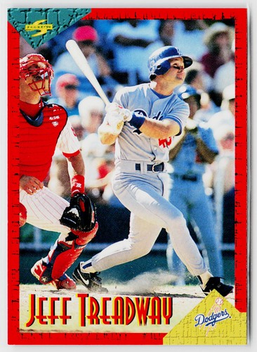 1994 Score Rookie/Traded Jeff Treadway #RT67 card