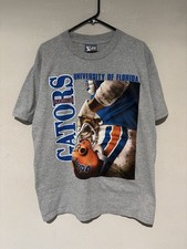 Vtg Florida Gators Nutmeg Shirt Sz Large Graphic Tee Logo 90  s Lee Sport USA A28