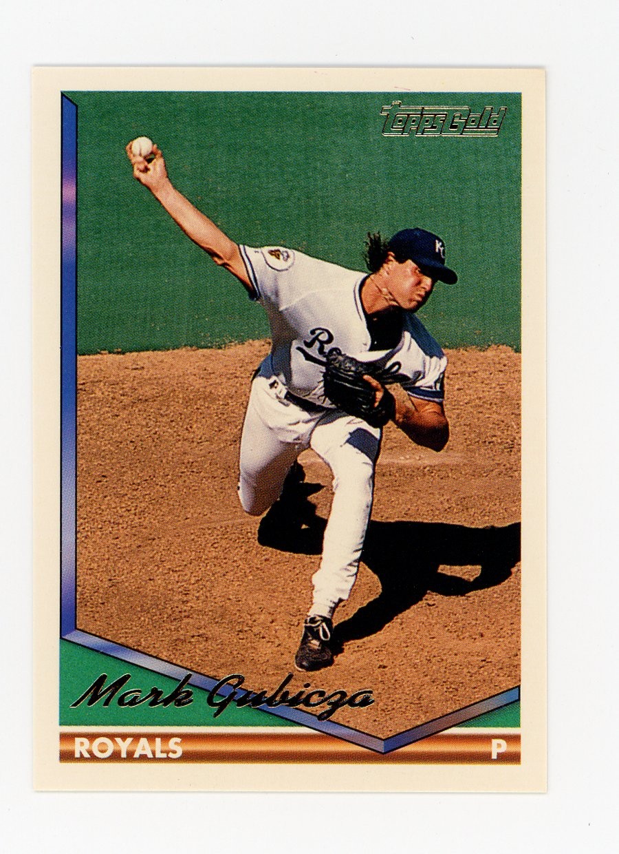 1994 Topps #357 Mark Gubicza Gold Royals