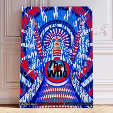The Who Live in Seattle WA Climate Pledge Arena September 25 2025 Poster
