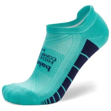 Balega Hidden Comfort No Show Running Socks, Aqua/Skipper Blue