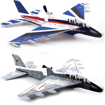 Assembly Model Glider DIY Jet Kits Realistic Model plane Boys Gift Easy Flyer