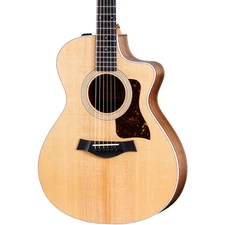 Taylor 212ce Grand Concert Walnut Acoustic Electric Guitar - Natural