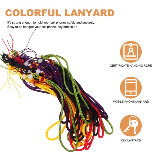 25 Pcs Key Lanyard Jewelry Bag Ornament Multi-functional Lanyards - 第 7/12 張圖片
