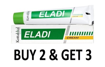 Kottakkal Eladi Cream 25gm For Acne Pimples & Pigmentation (BUY 2 & GET 3)