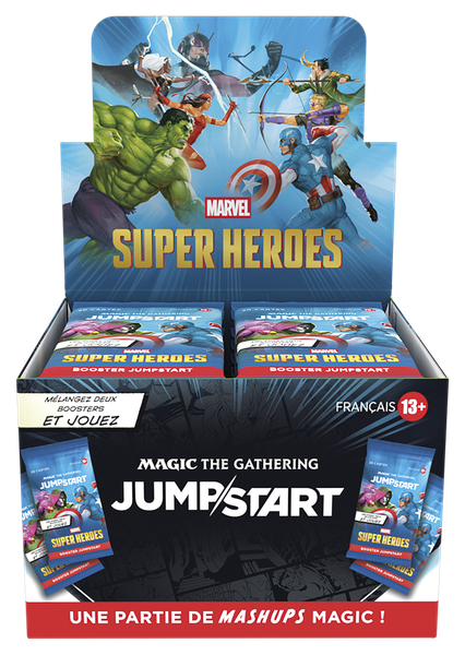Magic The Gathering: Marvel Super Heroes Jumpstart Booster Display - FranzÖSisch-image