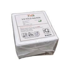 Joblot wholesale 100x 1/4 fold napkin 100 sheets 24 cm x 24 cm 2-ply 10000 sheet
