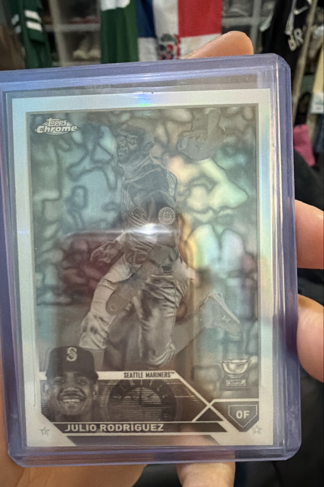 2023 Topps Chrome - Julio Rodriguez #200 Negative Refractor