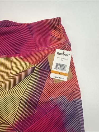 Reebok Multicolor Womens Leggins Size M - Picture 7 of 13