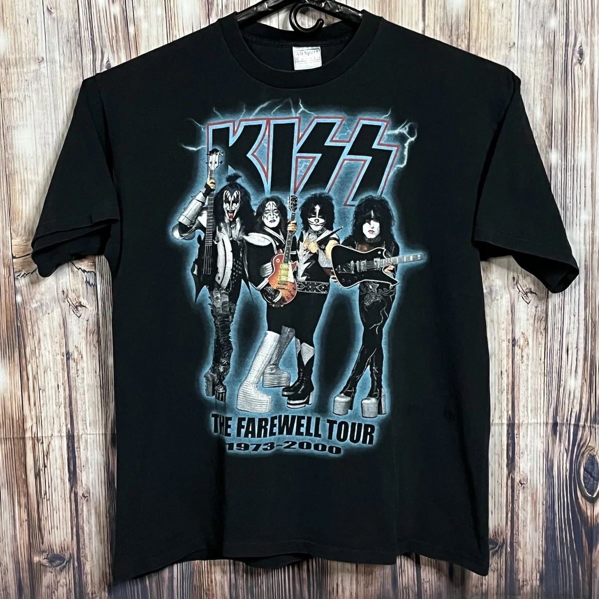Kiss Tour T Shirt In Men's Vintage T-Shirts for sale | eBay