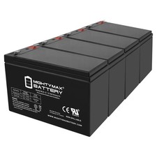 Mighty Max 12V 8Ah SLA Battery Replaces CyberPower Intelligent 1350VA - 4 Pack