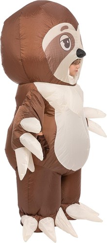 Sloth Blow Up Costume with Gloves, Full Body Inflatable Suit for Kids Halloween - Picture 4 of 6