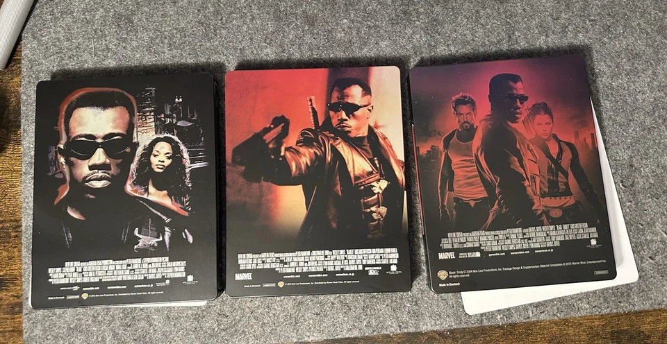 Blade Trilogy Blu-ray Steelbook Set — 第 3/4 张图片