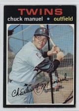 1971 Topps High # Charlie Manuel #744 0ju0