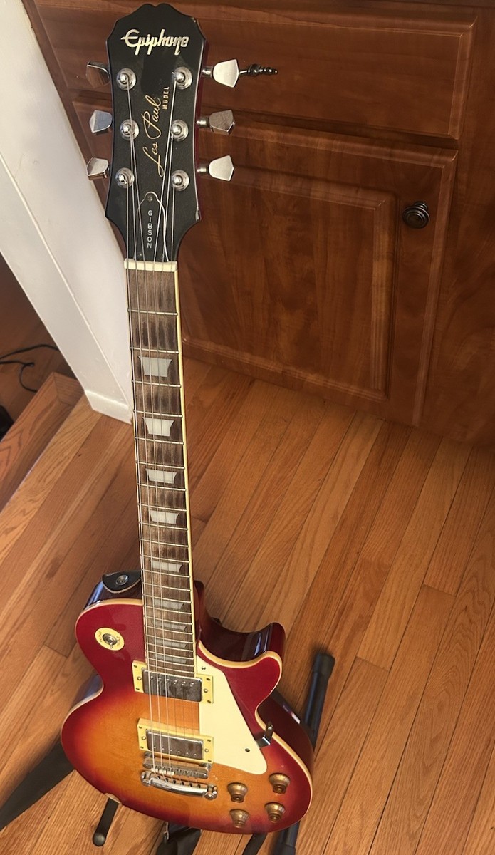 Epiphone Les Paul 抜け殻 ボディのみ ジャンク 1995 Epiphone Les Paul Standard Made in Korea Samick Cherry