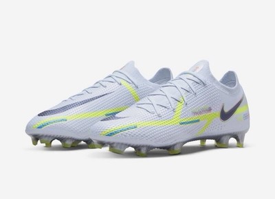 Nike Phantom GT2 Elite FG Football Grey Blue CZ9890-054 Men's Size 7 FAST SHIP