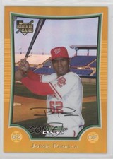 2009 Bowman Draft Chrome Gold Refractor 49/50 Jorge Padilla #BDP10 7xr