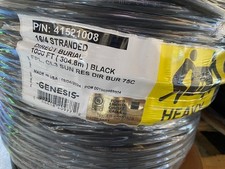 Genesis 41521008 16/4 Stranded Direct Burial Fire Alarm Cable, 1000' (NEW)