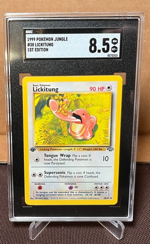 Lickitung (1st Edition) graded SGC 8.5 for sale on eBay